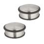 Uksepiirikud Relaxdays 10042773.0, 2 tk, Ø 10,5 × 4,5 cm
