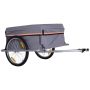 Bicycle trailer Homcom 140x88x60cm., gray/black