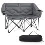 Two-seater folding tourist sofa, 2-seater, 146 × 56 × 94 cm