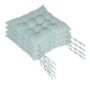Стёганые подушки для стульев Relaxdays, 4 шт, 40 × 5 × 40 см