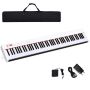 Digital piano 127x21.5x6.5cm., white/black