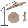 Outdoor umbrella 300x245cm., brown/black