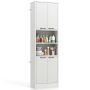 Kitchen cabinet 56x30x190cm., light gray