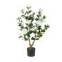 Artificial camellia tree 13x90cm., various colors