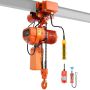 Elektriline ketttõstuk VEVOR HHBB-2T, 2000 kg, 520 × 600 × 740 mm