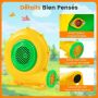 Electric air blower, 4 ground stakes, 44 × 20 × 42 cm