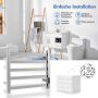 Electric towel dryer, 5 levels, 55 × 45 × 11 cm