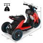 Electric children's scooter, 3 wheels, 80.5 × 51.5 × 41 cm