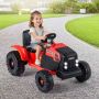 Electric children's tractor, with removable trailer, 152.4 × 66 × 58.4 cm