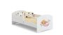 Children's bed Luk with mattress and barrier protection 144 cm x 77 cm x 56 cm, mermaid