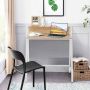 Ergonomic computer desk, 110 kg, powder-coated iron frame