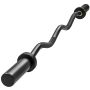 Штанга EZ Curl, 8 кг, нагрузка 100 кг, 120 × 5 × 5 см