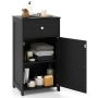 Bathroom cabinet 43x34x77cm., black