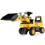 Children's tractor pusher 88x30x49cm., yellow/black