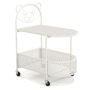 Side table 60x40x76cm., white