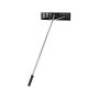 Snow shovel 63x15.5x608cm., silver/black