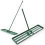 Lawn rake 106x25x170cm., green