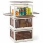 Kitchen cabinet 51.5x36.5x88cm., cream color