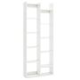 Freestanding shelf 65x20x162cm., white