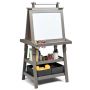 Double-sided drawing board 59x50x117cm., various colors