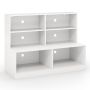 Shoe bench 120x50x90cm., white