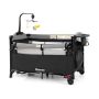 Cot 66x125x78cm., black