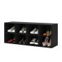 Shoe bench 102x30x41cm., black