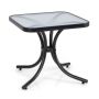 Outdoor table 50x50x45cm., black