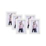 Photo frame 5 pcs 10 x 15 cm, white