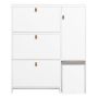 Shoe cabinet 95x30x121cm., various colors