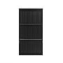 Shoe cabinet 61x26x120cm., black