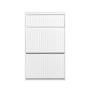 Shoe cabinet 61x26x100cm., white