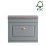 Hallway bench 61x24x51cm., gray