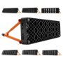 Jalgpalli tagasilöögilaud VEVOR SCR004, 3 reguleeritavat nurka, 99 × 24,5 × 49 cm