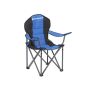 Folding camping chair, blue