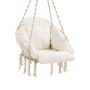 Seated hammock with pillow, beige
