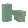 Флористическая пена Relaxdays, 3 шт, Зелёный, 20 × 7,5 × 10 см