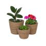 Комплект цветочных горшков Relaxdays, 3 шт