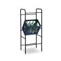 Joogikastide riiul Relaxdays 10044514.0, 3 tasandit, 1 tk, 50 × 116 × 34 cm