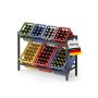 SONGMICS BSC303B01 2-tier beverage crate rack, up to 6 crates, 105 × 81.1 × 36 cm