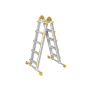 Folding ladder made of aluminum 4.6 m
