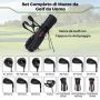 Golf club set, right-handed, 460 cm³, 6–SW iron