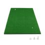 Golf putting mat, 2 hitting positions, 1.5 × 1 m