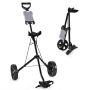 Golf cart, Foldable, 2 wheels, 67 × 142 × 112 cm