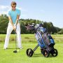 Golf Cart, Foldable, 4 Wheels, 26 × 16 × 12 inches