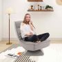 Floor armchair, 4 positions, Grey, 71–100 × 63 × 83–92 cm