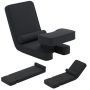 Floor sofa, 5-position backrest and footrest, 84 × 67 × 50 cm