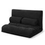 Floor sofa, 6-position backrest, 180.34 × 107.95 × 17.78 cm