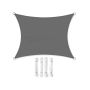 Garden awning 4x6 m., gray