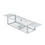 Elusate näriliste püünis Relaxdays 10044689.0, 2 luuki, Hõbedane, 11,5 × 40 × 14,5 cm